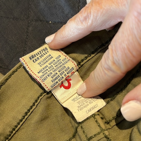True religion army green jeans. - Picture 6 of 7